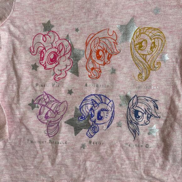 Baby Gap x Hasbro My Little Pony Pink Long Sleeve Top Sz 3 - Picture 4 of 6
